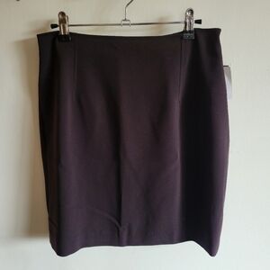 NWT Vintage Louben Skirt Mini Knee Length Black Medium M 8